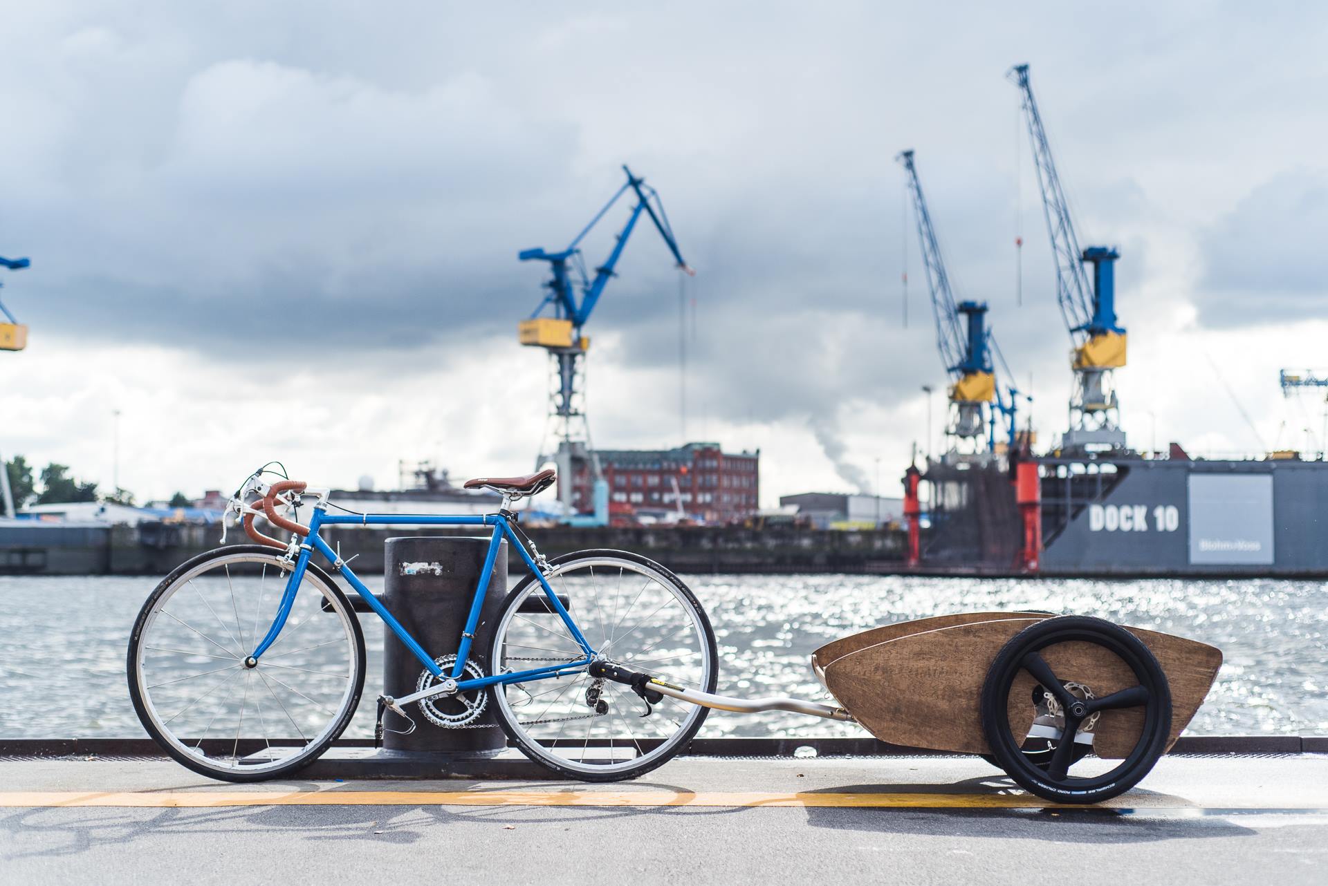 Nüwiel macht ein Fahrrad mit einem Klick zum CargoFlitzer